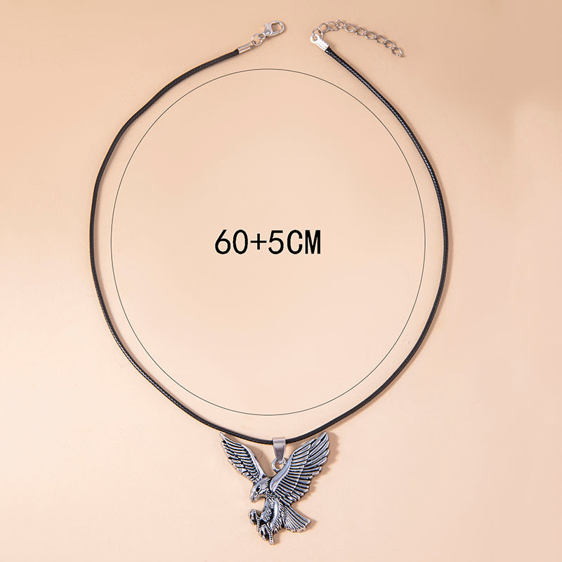 Bald Eagle Pendant Men Necklace Hip Hop