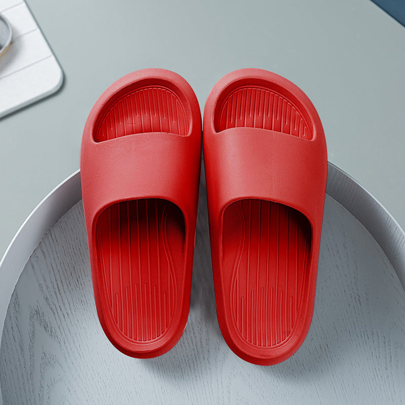 Indoor Bathroom Bathing Soft Bottom Simple Household Non-slip Sandals And Slippers