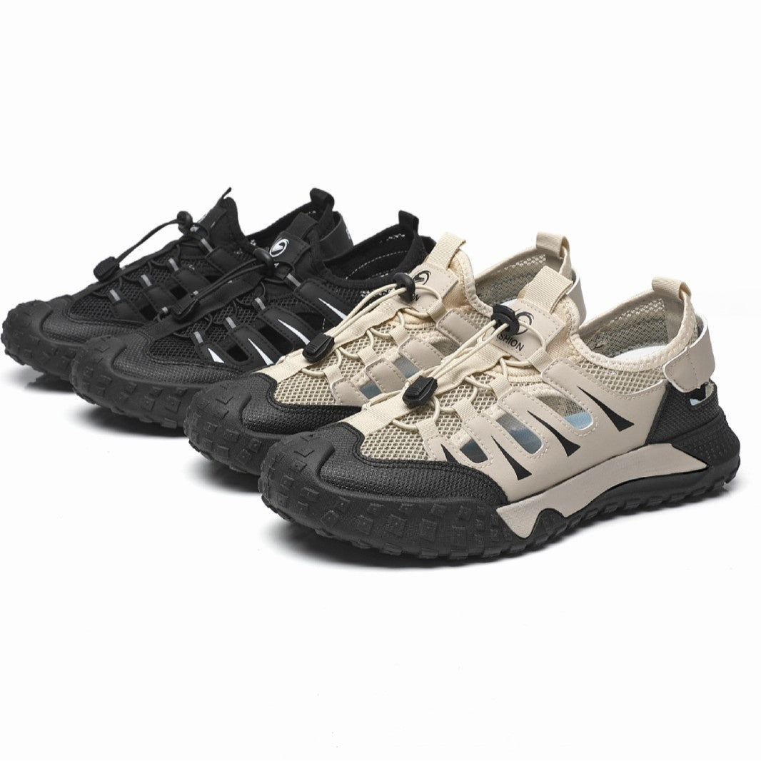 Outdoor Sports Upstream Dry Breathable Large Hole Mesh Surface Shoes