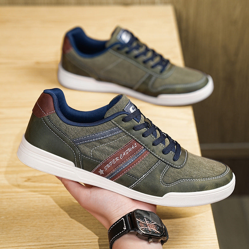 Autumn New Men's Shoes Breathable Denim Sports