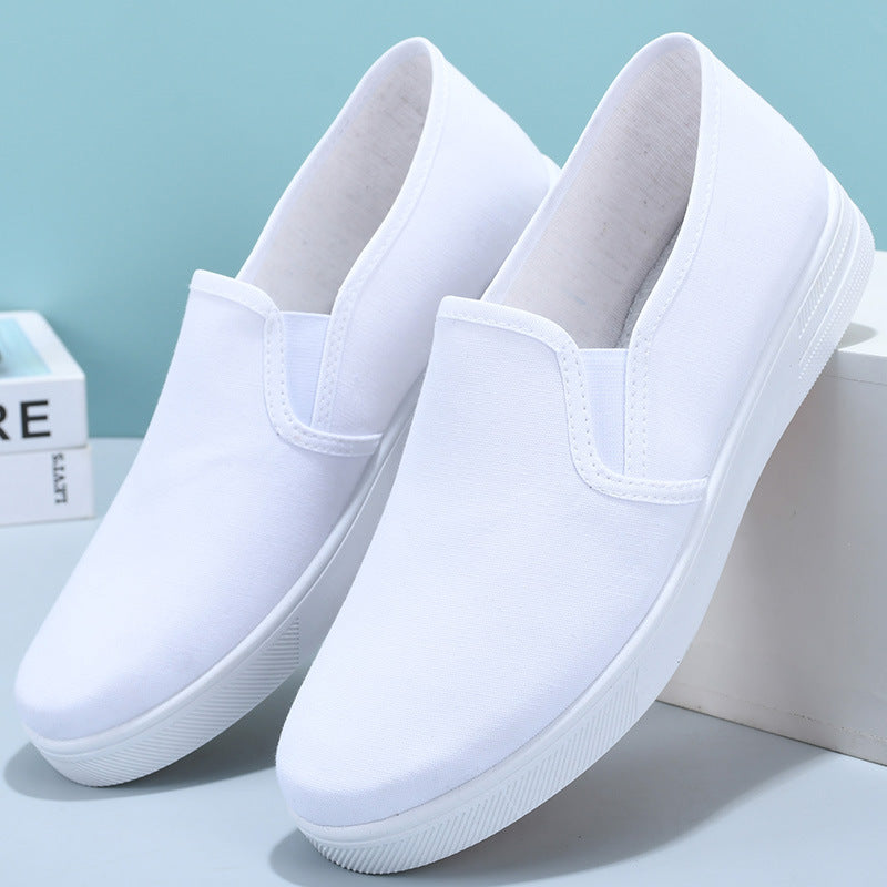 White Work Nurse Shoes Slip-on Non-slip Wear-resistant