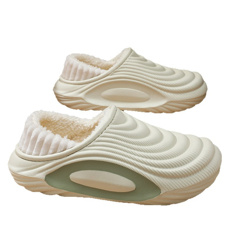 New Waterproof Cotton Slippers For Men Winter Outdoor Wear