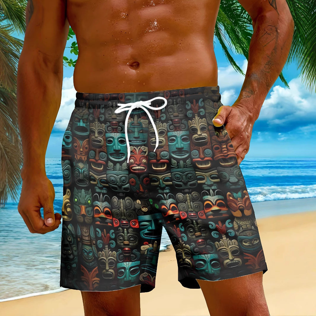 2025 Summer Men's Casual Shorts Fashion Trendy Breathable Cool