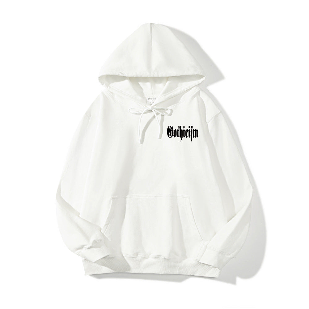 European Hip Hop Gothic Sweater Men's Hoodie