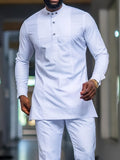 African Ethnic Style Men's Fashion Spring And Autumn Long Sleeve