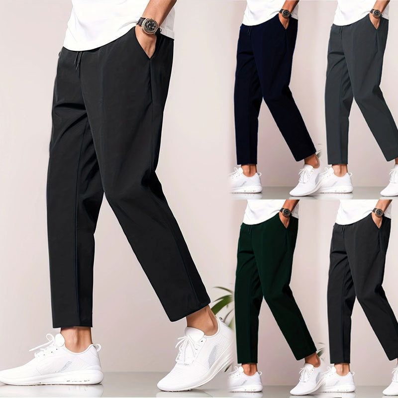 2025 Autumn New Casual Slim-fitting Ankle Length Trousers