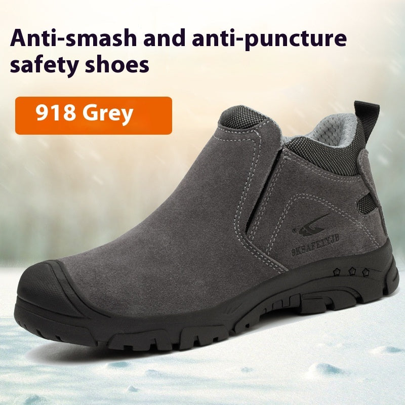 Anti Smashing And Puncture Lightweight Labor Protection Shoes
