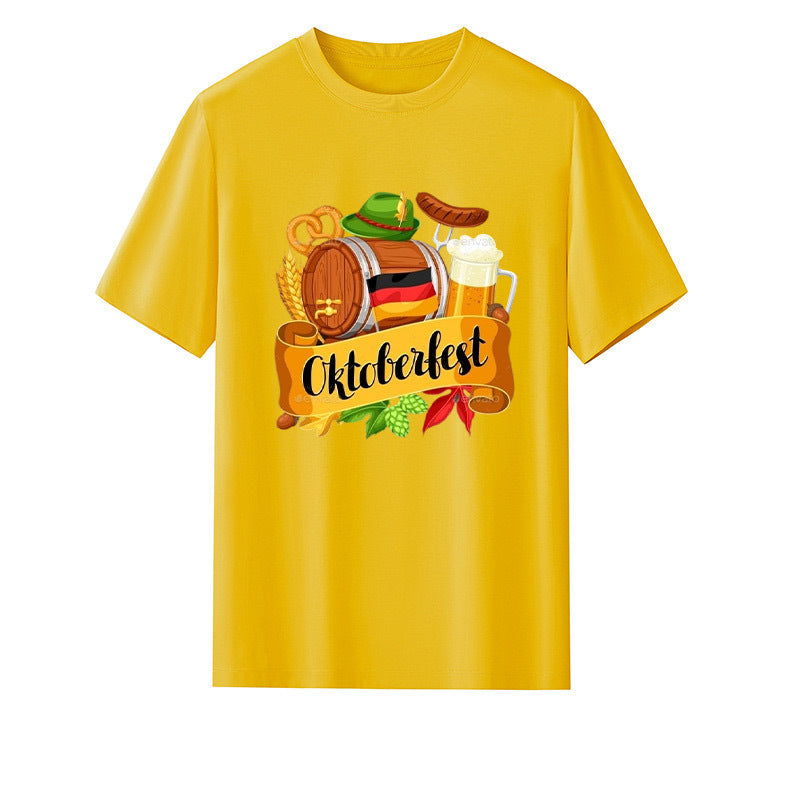 3D Digital Printing Short-sleeved T-shirt Daily Leisure