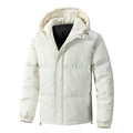 Winter Loose Hooded Cotton-padded Jacket Thickened Coat For Men