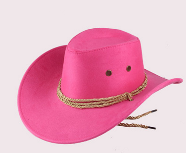 Summer men's sun hat, western cowboy hat