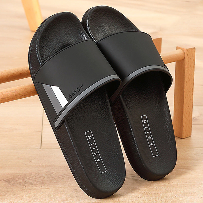 Fashion Home Indoor Bathroom Non-slip Wear-resistant Soft Bottom Couple Sandals And Slippers