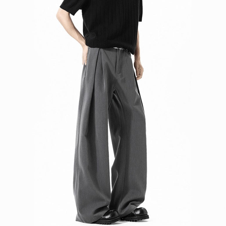 3D Tailored Pleated Pants For Men