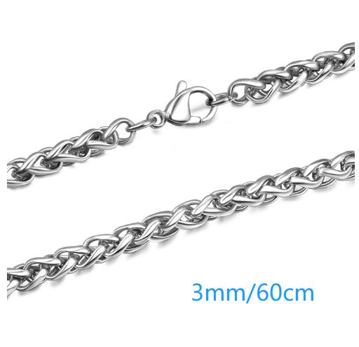 Skull Ghost Head Cross Necklace Pendant Men