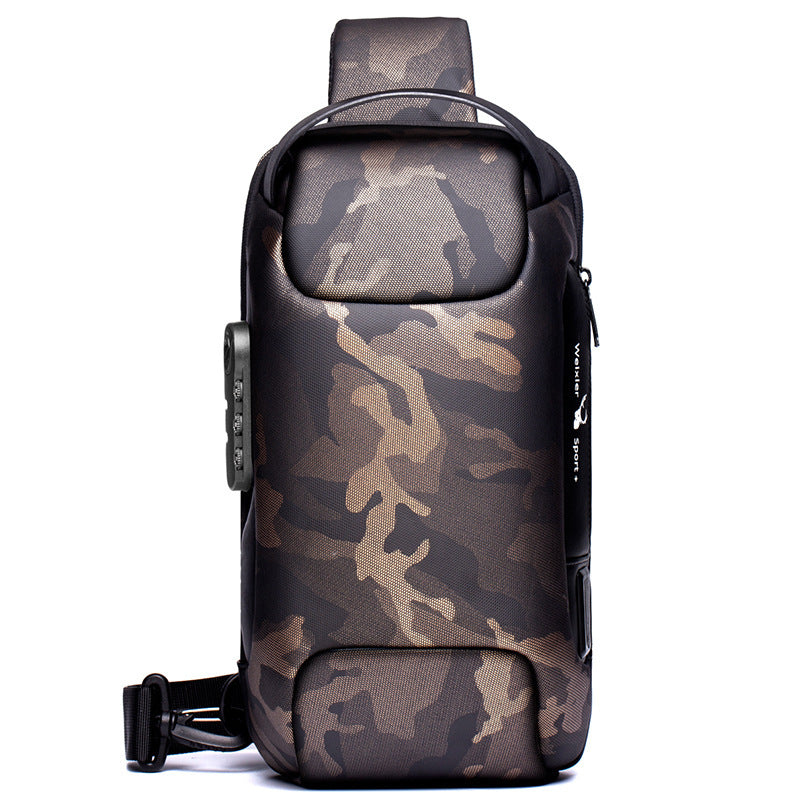 Anti-theft Shoulder Bags Chest Bag Pack For Male