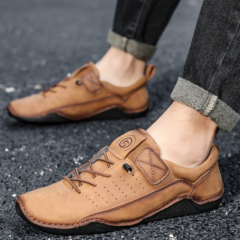 Retro Hand-stitched Men's Casual Shoes