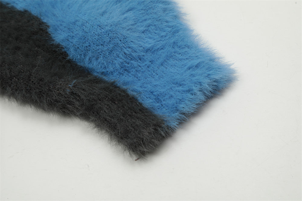 Brushed Round Neck Sweater For Men