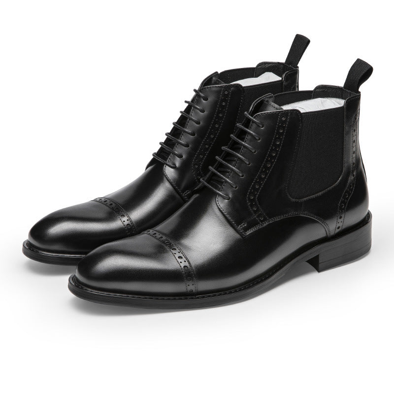 Martin Boots Men's Models Autumn And Winter In Simple Retro Leather