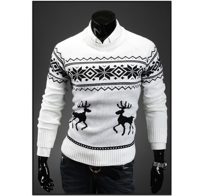 Christmas Sweaters England Style Men Sweater
