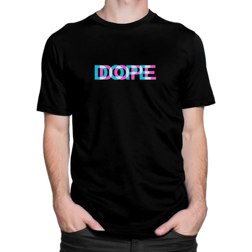 Exercise Casual Men's Clothes Cartoon Anime Round Neck T-shirt