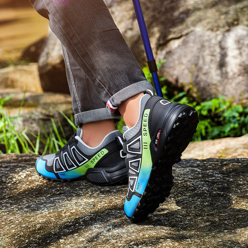 Fashion Men's Shoes Sports Outdoor Climbing Boots Running Tide