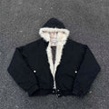 Winter Hooded Short Fur Collar hoodie