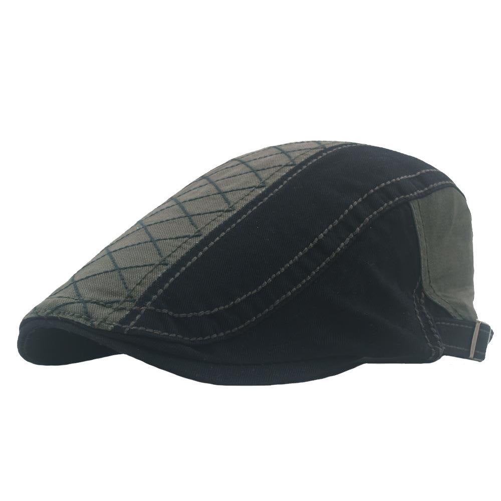 Adjustable Color Matching Men's Newsboy Beret
