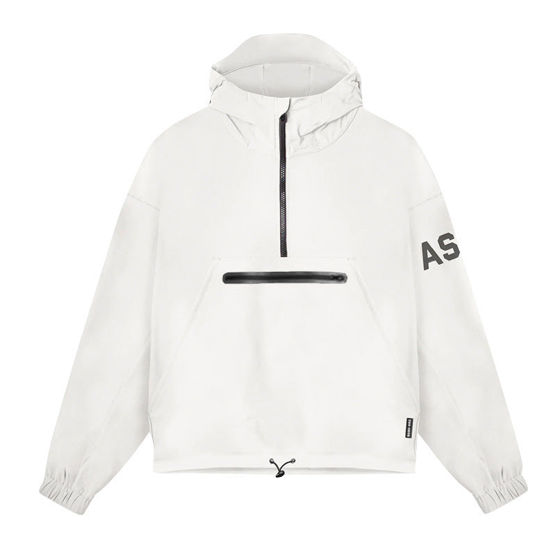 Multi-pocket Casual Long Sleeve Men's hoodie