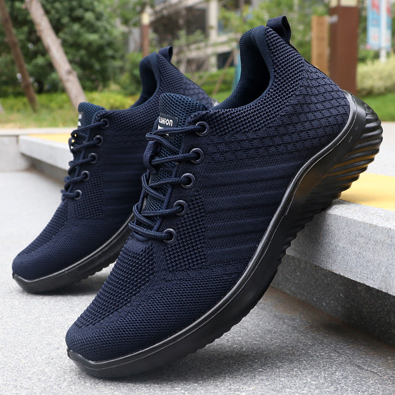 Polyurethane Breathable Mesh Surface Sneaker