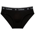 Men's Mid-waist Sports Style With Letters Heavy Soft Brushed 3D Pouch One-piece Briefs Underwear