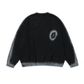 Personality Crewneck Sweater Oversize Slouchy Sweater For Men