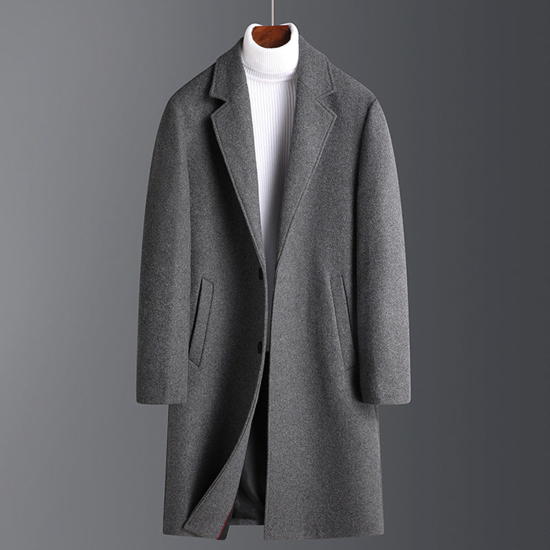 Wool Casual Winter Thickened Velvet Woolen Coat
