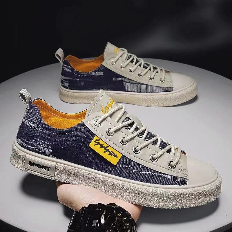 Student Trendy Men's Casual Canvas Shoes