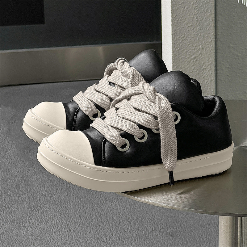 Slip-on Casual Shoes Men's Low-top Raise The Bottom Board Shoes