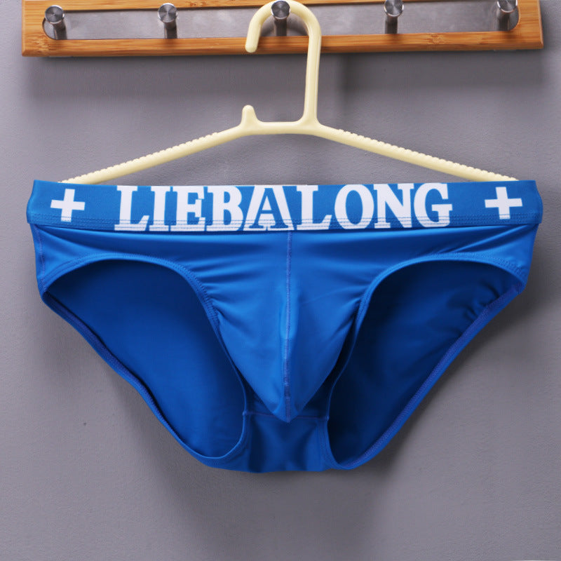 Men's Mid-waist Ice Silk Underwear