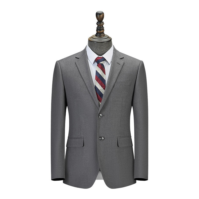 Men's All-match Casual Bamboo Fiber Suit Suit