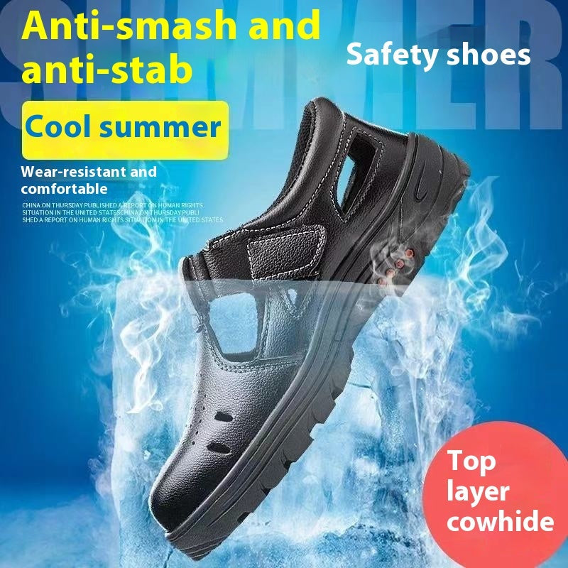 Labor Protection Sandals For Men To Prevent Odor