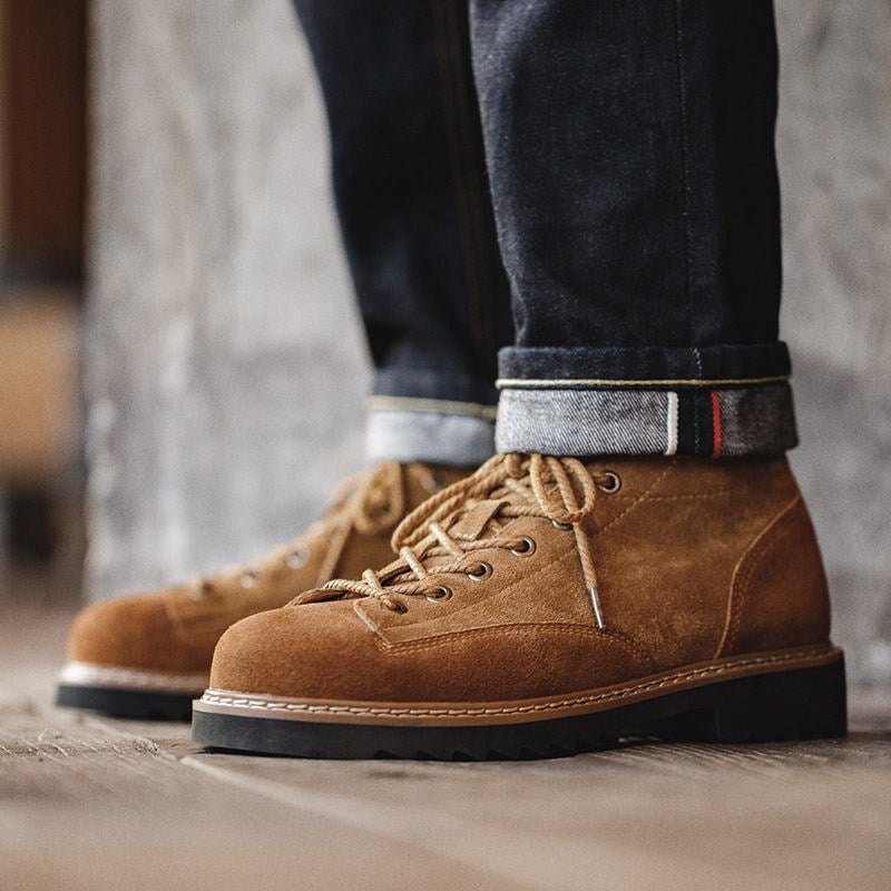 British Style Low-top Shoes All-match Casual Short Boots