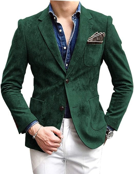 Men's Solid Color Loose And Versatile Suit Jacket