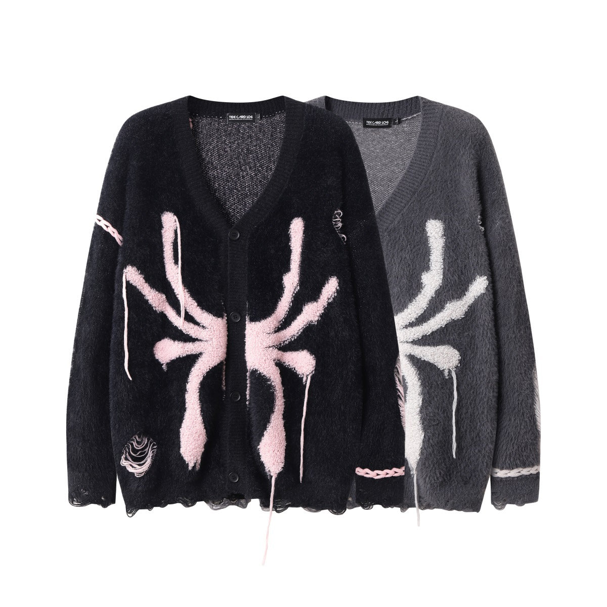 Loose Knitted Cardigan Couple Sweater