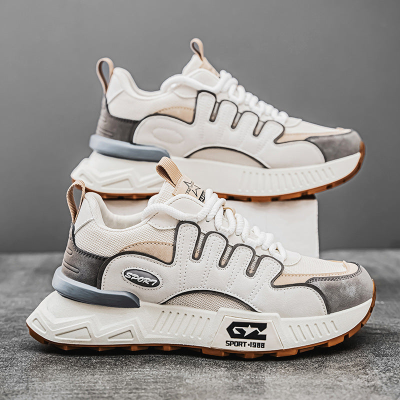 Fashion Personality Mesh Casual Dad Shoes Men