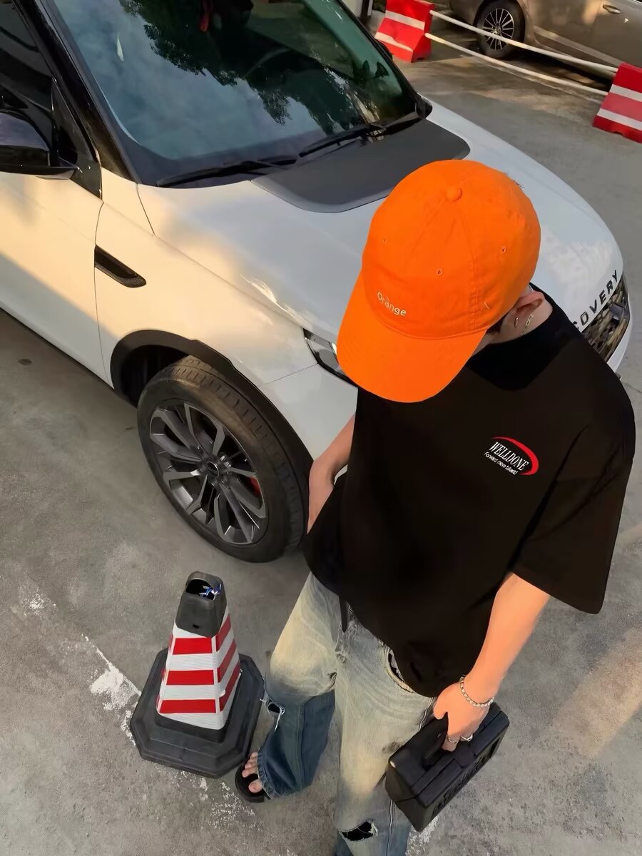 American Fashion Brand Letter Print Short-sleeve T-shirt