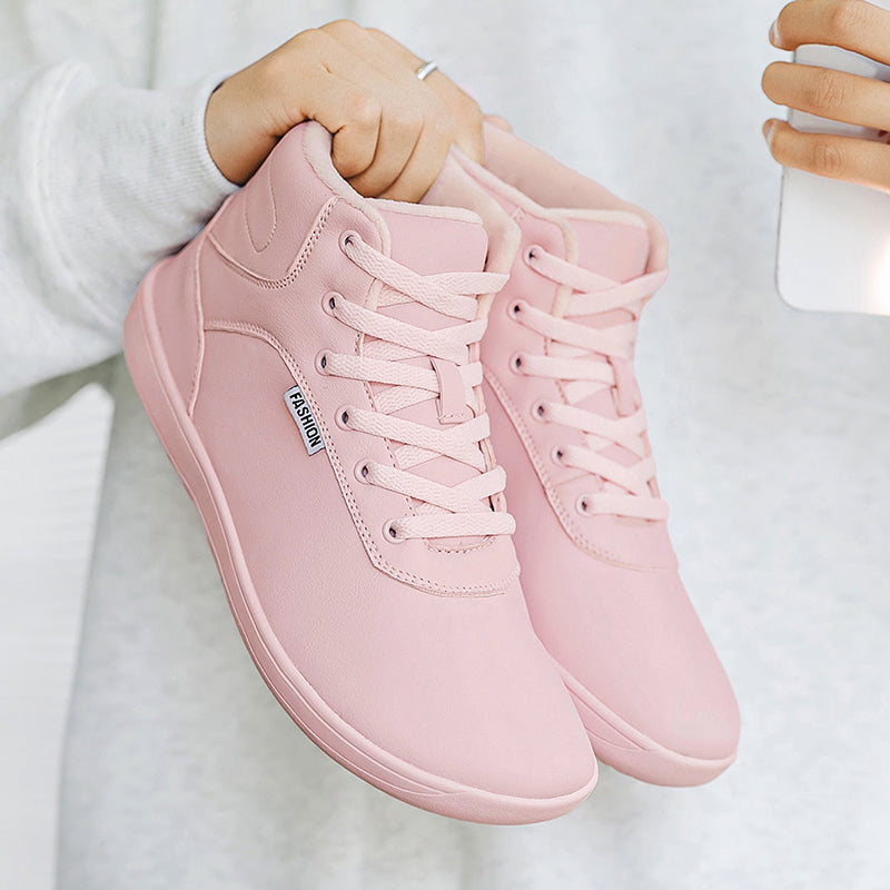 Cotton Shoes Fur Men's Thick Winter High-top