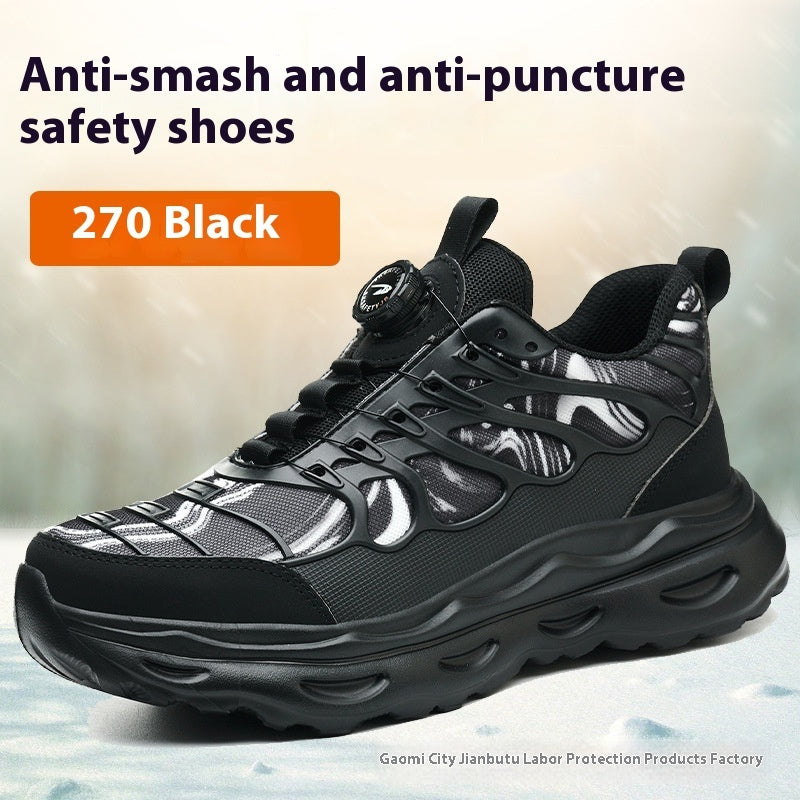 Anti Smashing And Puncture Lightweight Labor Protection Shoes