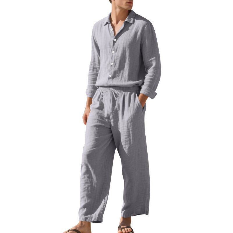 Sun Protection Long Sleeve Shirt Trousers Suit