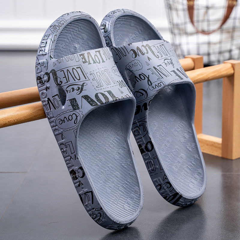 International Station Trendy Beach Non-slip EVA Custom Home Sandals And Slippers