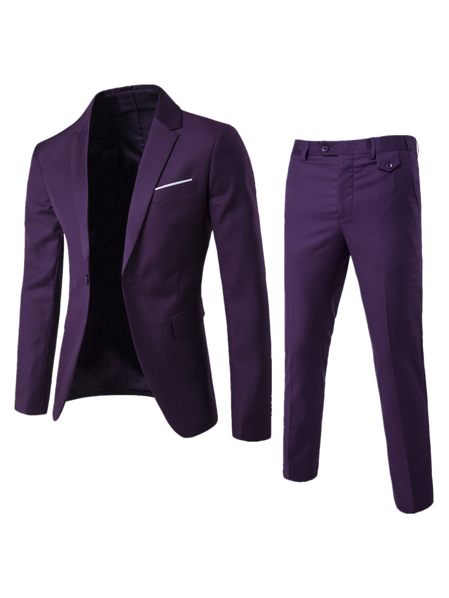 Two-piece Suit Business Professional Formal Wear Korean Slim Fit