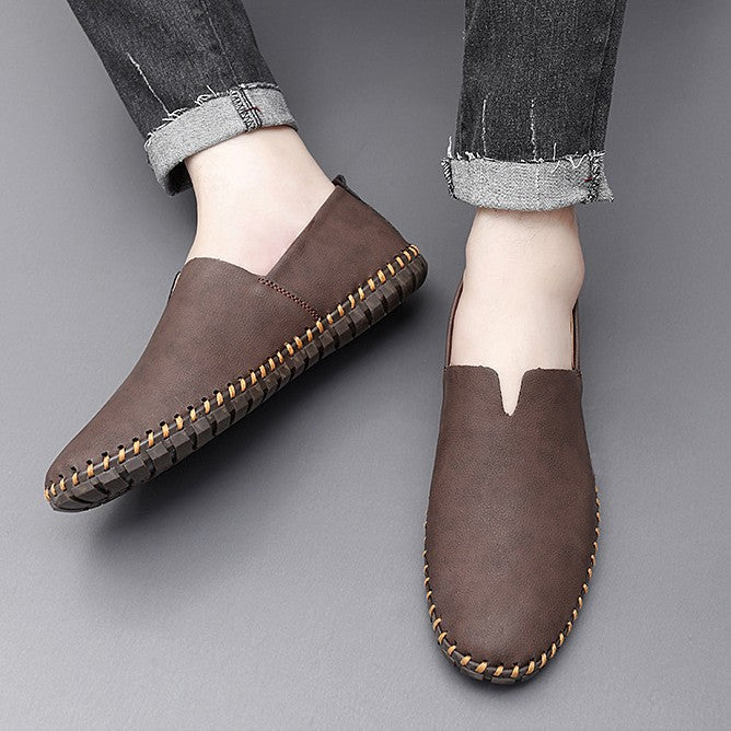Men's Spring And Autumn Flat Beanie Shoes
