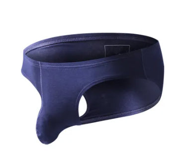 Men's Triangle Cotton Underwear Low Waist Sexy U Pouch