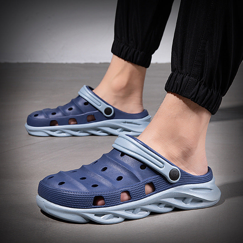 Summer Baotou Dual-purpose Sandals And Slippers Room Outdoor Wear Beach Shoes