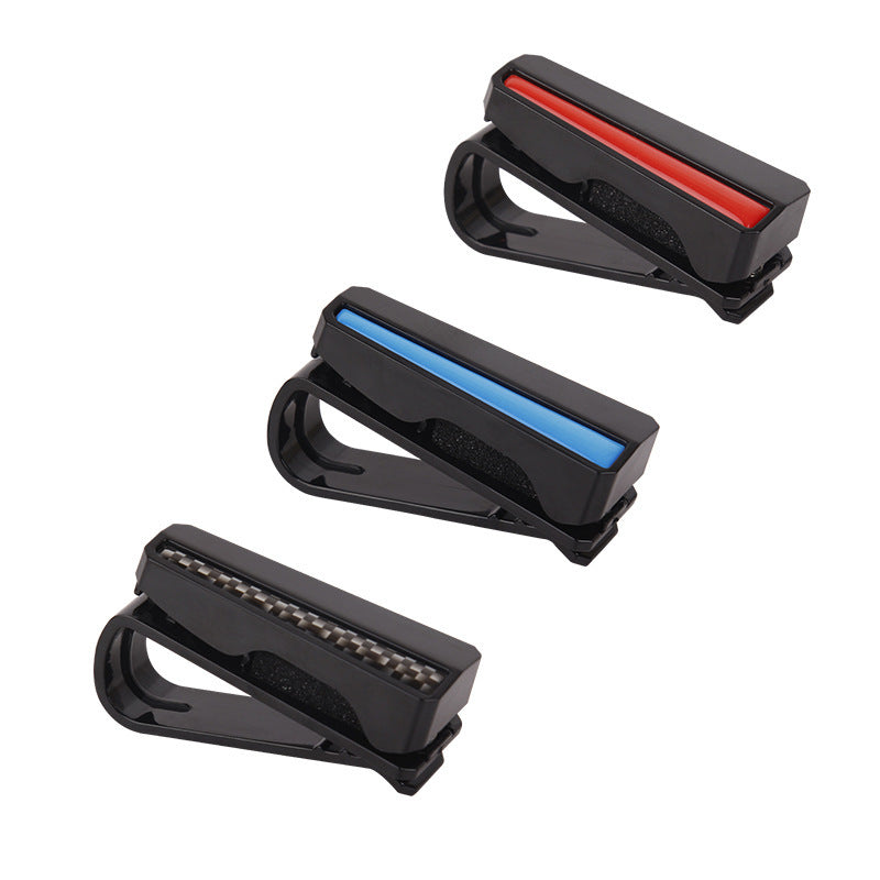 Car Sunshade Sunglasses Holder Multifunctional Clip